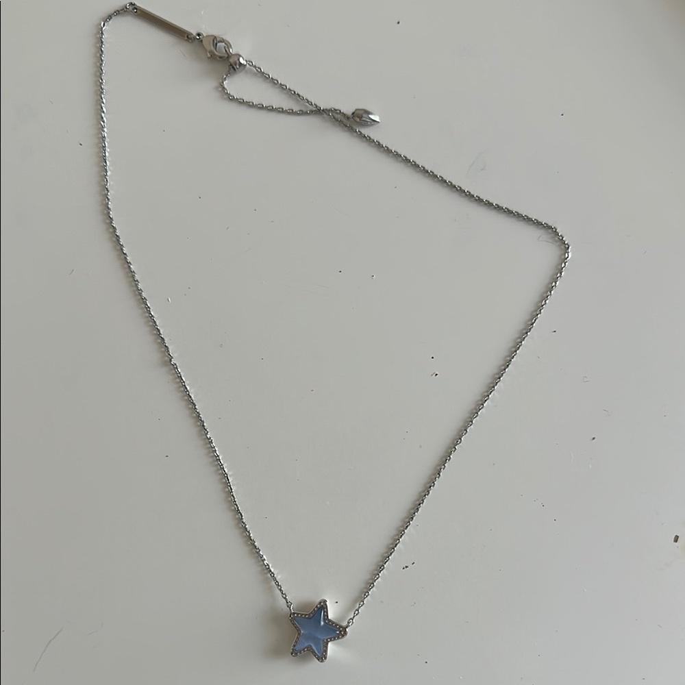 Kendra Scott Jae Star Necklace Silver